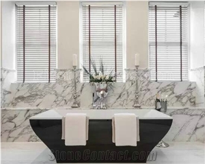 Italy Bianco Statuario Marble Countertops/Kitchen Bar Top Kitchen Worktops/Kitchen Countertops/Kitchen Desk Tops/Custom Countertops Bathroom Tops with Polished for Home Decoration High Quality 