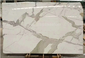 Italy Statuario Venato Marble Tiles & Slabs/Italian Carrara White Marble Slabs & Tiles/Wall Covering/Stair/Skirting/Cladding/Cut-To-Size for Floor Covering/Interior Decoration/Wholesaler/Luxury Marble