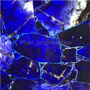 Luxury Blue Agate Semiprecious Stone Big Slabs & Tiles/Multicolor Semi Precious Stone Big Slabs/Stone Flooring,Wall Covering Tiles/Interior Decoration/Semi Precious Slabs/China Cheap Agate Stone