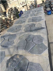 Multicolor Crazy Slate Tile/Cheap Slate Flagging Tile/Flagstone Walkway Pavers/China Rustic Slate Random Flagstone Pavers/Floor Paving/Walkway Pavers/Best Price Slate & High Quality Slate