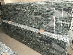 Multicolor Ocean Green Granite/Sea Wave Green/Ocean Wave Green Granite Tiles & Slabs/China Green Granite Small Slabs/Classic Green Natural Granite