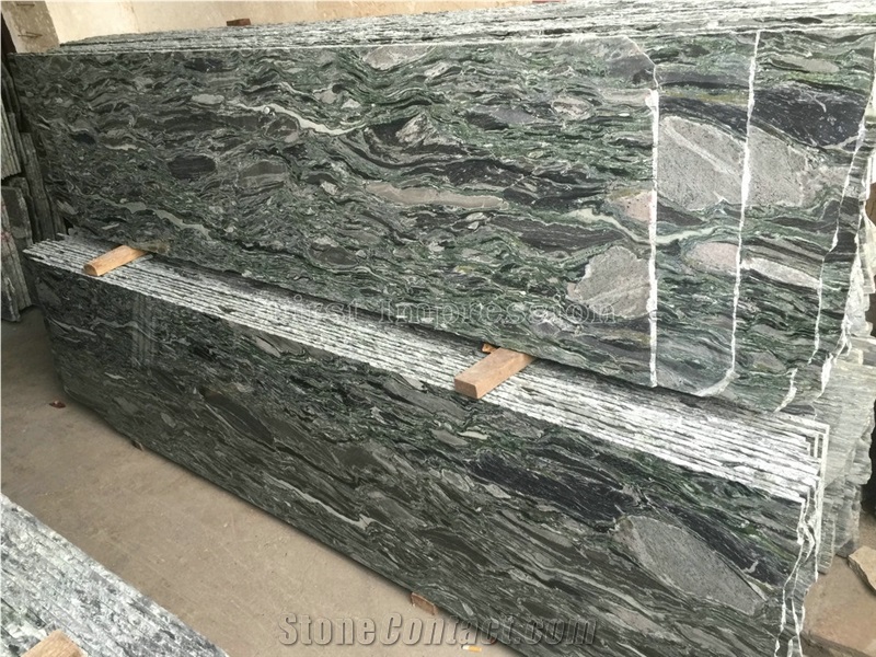 New Multicolor Ocean Green Granite/Sea Wave Green/Ocean Wave Green Granite Tiles & Slabs/China Green Granite Small Slabs/Classic Green Natural Granite/Best Price