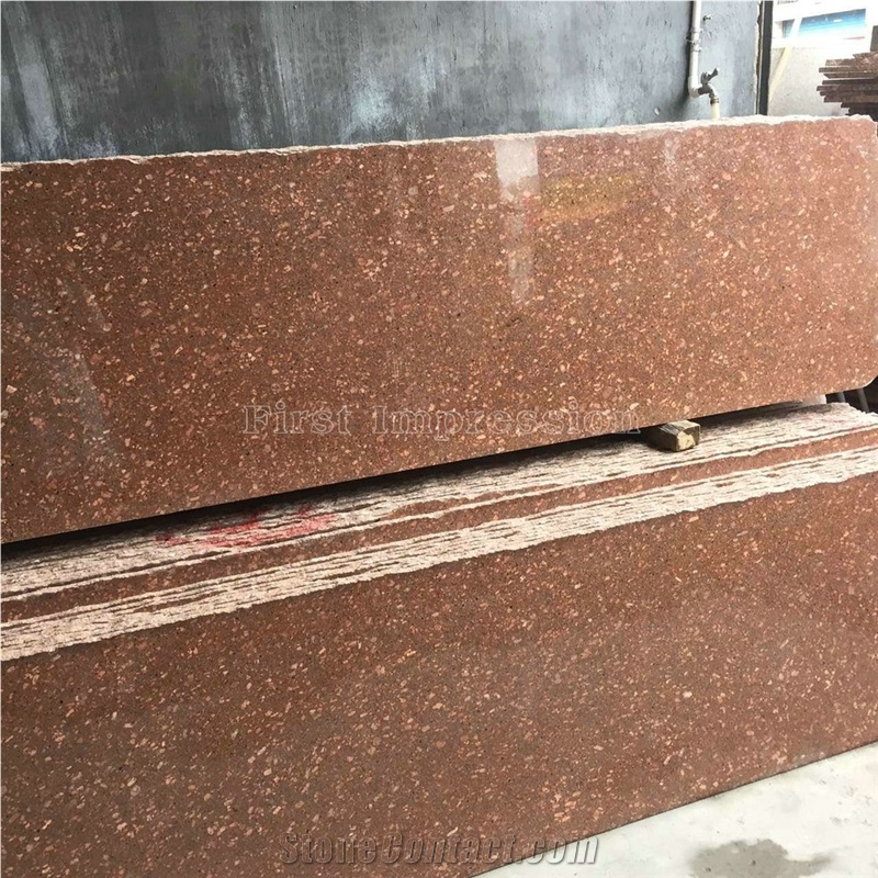 New Polished Chinese G683 Red Granite Tiles & Slabs/Granite Thin Slabs/Granite Cube Stone/Project Stone/Natural Stone/Granite Floor Covering Tiles/Granite Paving Stone/Granite Wall Covering Tiles