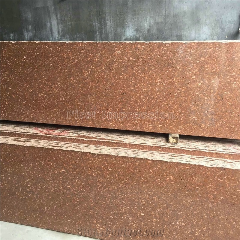 New Polished Chinese G683 Red Granite Tiles & Slabs/Granite Thin Slabs/Granite Cube Stone/Project Stone/Natural Stone/Granite Floor Covering Tiles/Granite Paving Stone/Granite Wall Covering Tiles