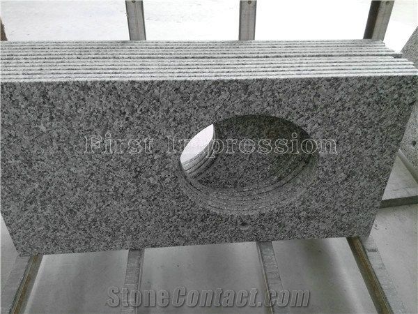 New Swan White Granite Counter Tops Granite Reception Counter