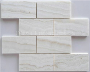 White Onyx Mosaic Tiles /Onyx Mosaic Tiles /White Color Mosaic/White Onyx Marble Tiles