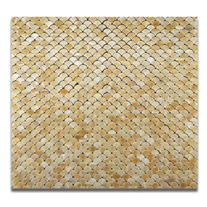 Yellow Jade Mosaic/Honey Onyx Mosaic/Gold Onyx Mosaic/China Honey Yellow Onyx Mosaic/Beige Onyx Mosaic For Floor & Wall/Composited Mosaic/New Polished Mosaic