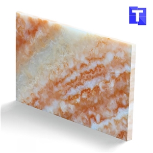 Alabaster Slab Translucent Resin Stone Panels,Artificial Onyx Tiles