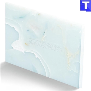 Artificial Stone Azul Faux Alabaster Sheet