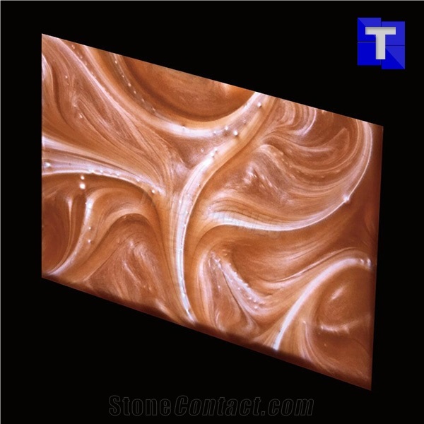 Dark Marble Artificial Stone Faux Alabaster Slab Tiles