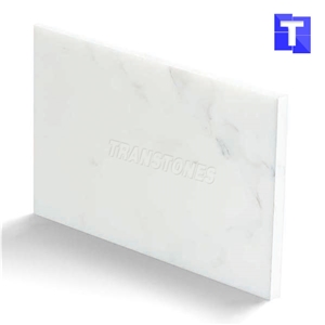 Elegant White Onyx Stone Faux Alabaster Sheet Transtones Resin Panels for Hotel Ceiling and Wall Decors