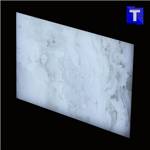 Faux Alabaster Slab White Onyx Resin Panels,Artificial Onyx Tiles