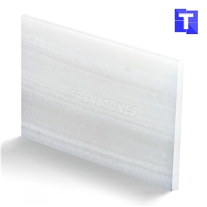 White Artificial Onyx Marble Stone Panels Straight Patterns Glacier Alabaster Sheet for Ceiling Decors
