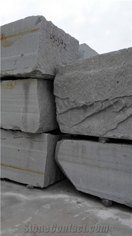 New G603 Fujian White Granite Flammed Walling Tiles Building Stones Bricks