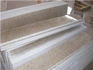 Hot Sale,Chinese Natural G682 Yellow Granite Stairs & Steps & Riser,Own Factory Cheapest Price High Quality for Interior Decoration