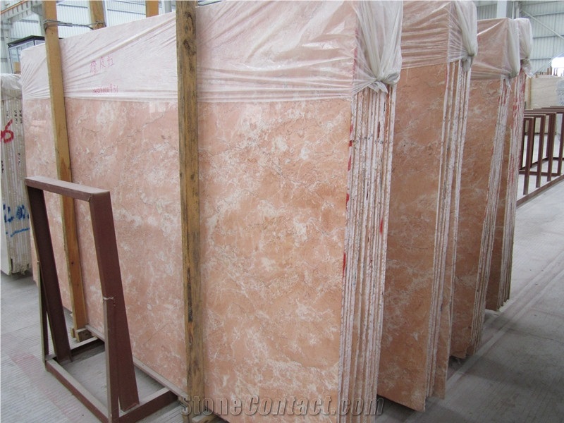 Tea Rosa Marble,Tea Rose Marble,Rosa Tea,Rosa Filipina,Tea Rosa,Tea Rose Classical,Orange Peel Red Marble Slabs & Tiles & Cut-To-Size for Floor Covering and Wall Cladding
