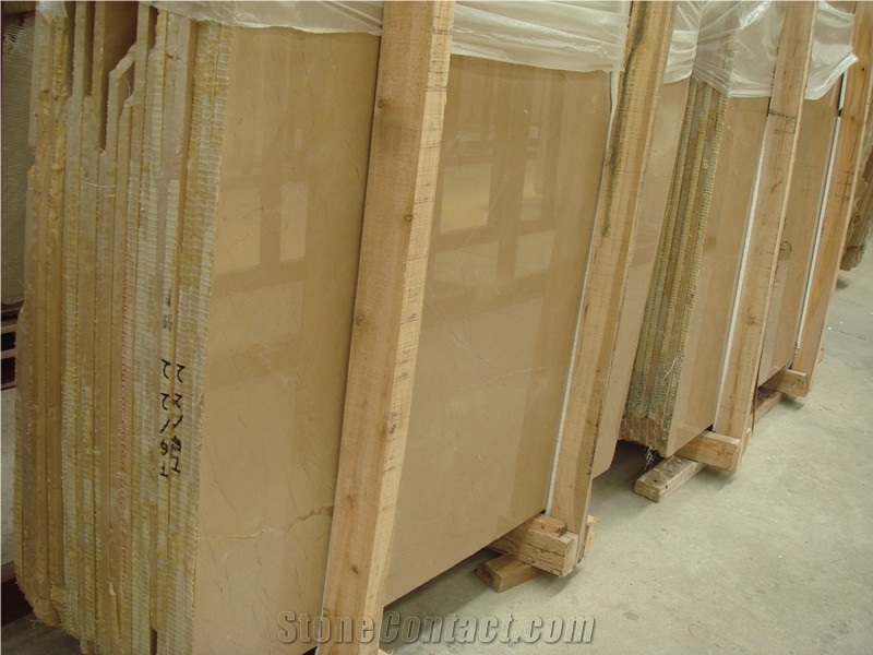 Turkey Gold Beige Marble Slabs & Tiles & Cut-To-Size for Floor Covering and Wall Cladding (Good Price)