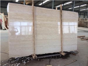 White Travertine Medium,Orient White Travertine,Super Light Travertine,Turkey White Travertine Slabs & Tiles & Cut-To-Size for Floor Covering and Wall Cladding (Good Price)