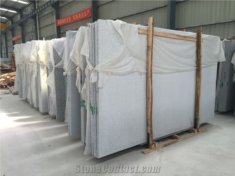 Hubei New G603 Big Slab with Nice Price, Hubei Sesame White Granite
