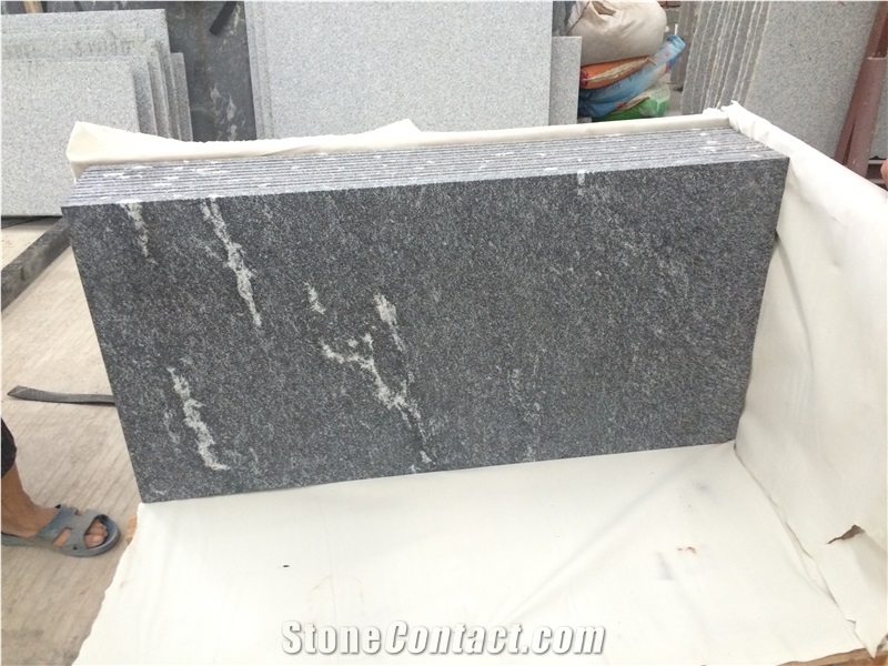Snow Grey Granite, Night Snow Granite Slabs & Tiles