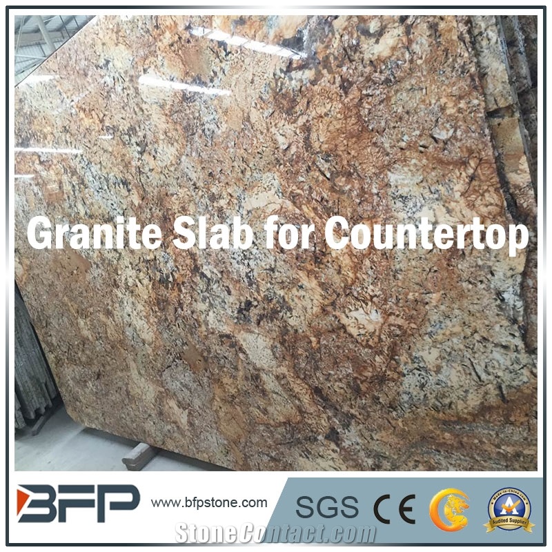 Beautiful Mascarello Granite for Kitchen Countertop, with Laminated Bullnose Edge Treatment, Polished Surface