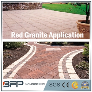 Cenxi Red Granite,Capao Bonito,Red Cenxi,Cenxi Hong,Charme Red,Copperstone,Crown Red Granite Slab&Tiles for Pavement