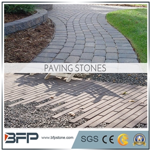 G602 Granite Paving Stone, Pavements, Driveway Paving Stone, Patio Pavers, Cobble Stone, Paving Sets, Floor Covering