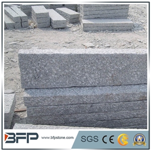 G603 Kerb Stone, Bianco Crystal Granite G603 Granite Pillars, Hubei White Granite Stone, Pepperino Light Granite Landscape Design, Crystal White Granite