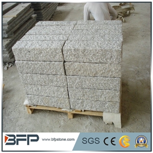 G603 Luner Pearl Grey Granite Palisade,Rough Picked Pineapple Surface, Exterior Garden Stone, Landscape Stone Fence