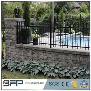 G654 Black Stone Split Palisade,G654 Garden Pillars,Cleft Fence ,Retaining Wall,Pineappled Column,Garden Decoration Stone