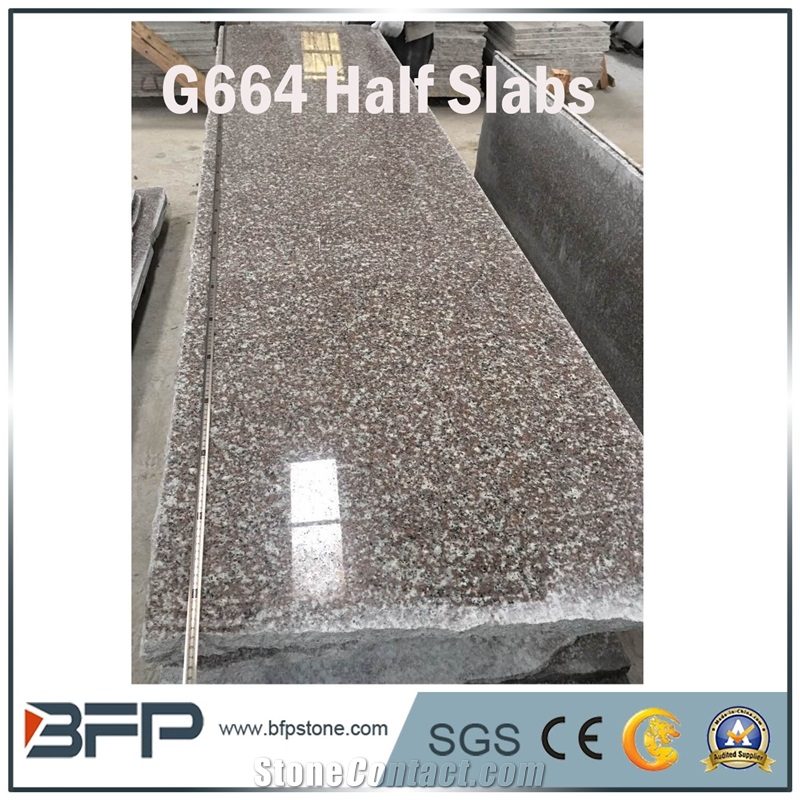 G664 Granite, Fu Rose Grantie, Misty Brown, Purple Pearl Granite Slabs for Walling and Flooring Tiles