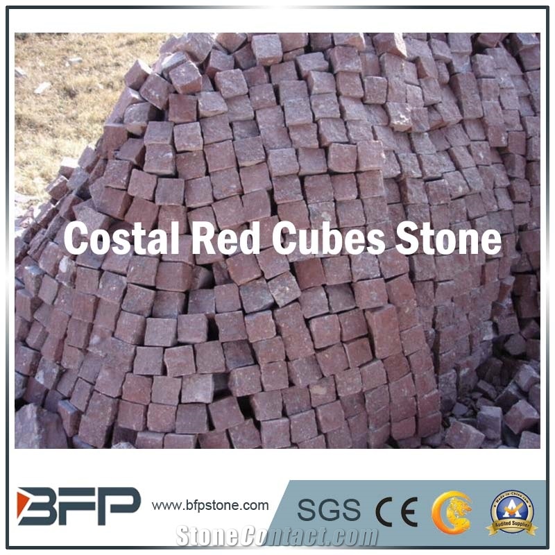 Granite Cube Stone, Cobble Stone, Walkway Pavers, Paving Stone, Patio Flooring