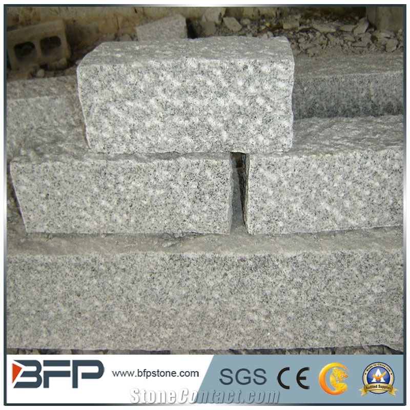 Grey Granite Decorative Pillars/Landscaping Palisade/Natural Stone Pillar in Garden for Decoration