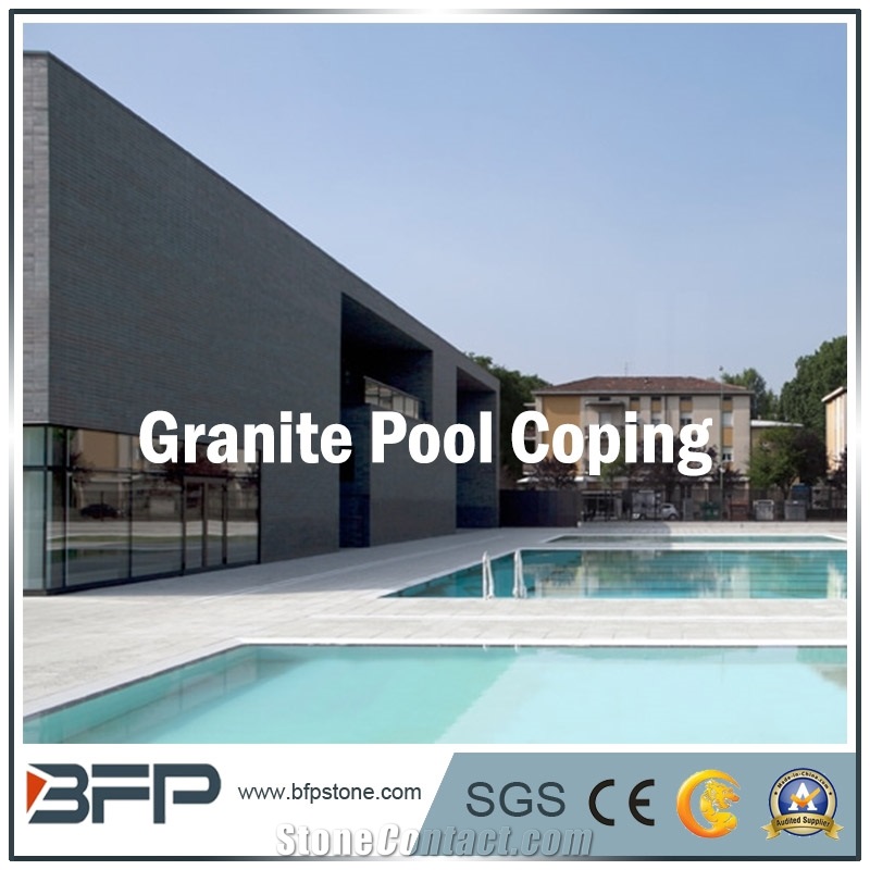 Grey Granite Slabs&Tiles for Swimming Pool, Honed Surface