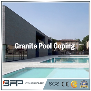 Grey Granite Slabs&Tiles for Swimming Pool, Honed Surface