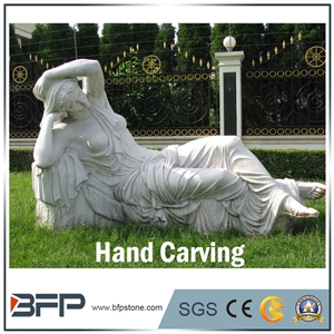 Handcarved Angel Sculpture, Human Sculpture Garden Sculpture, Landscape Sculpture