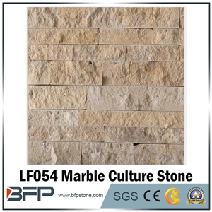 Marble Culture Stone, Marble Ledge Stone, Marble Stacked Stone, Split Face Cultured Stone for Wall Decor