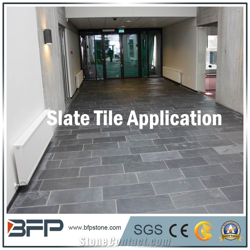 Natural Slate Tiles,Dark Grey Slate,Slate Wall Tiles,Slate Floor Tiles