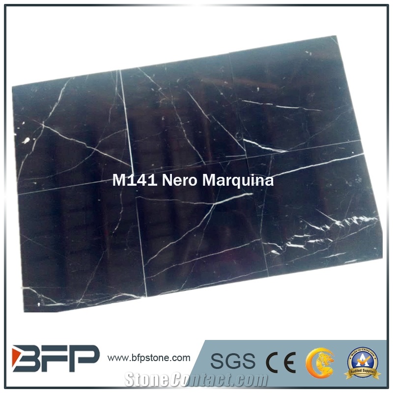 Nero Marquina Marble Stone,Black Marble,Marble Floor & Wall Tile