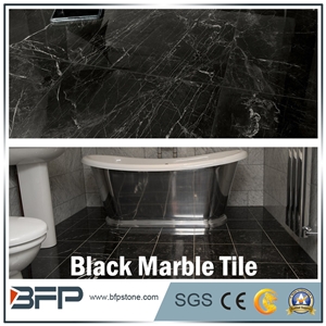 Nero Marquina Marble Stone,Black Marble,Marble Floor & Wall Tile