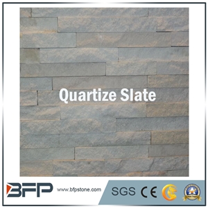 Quartzite Culture Stone, Quartzite Ledge Stone, Quartzite Stacked Stone, Split Face Cultured Stone for Wall Cladding