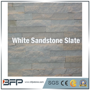 Sandstone Culture Stone, Sandstone Ledge Stone, Sandstone Stacked Stone, Split Face Cultured Stone for Feature Wall