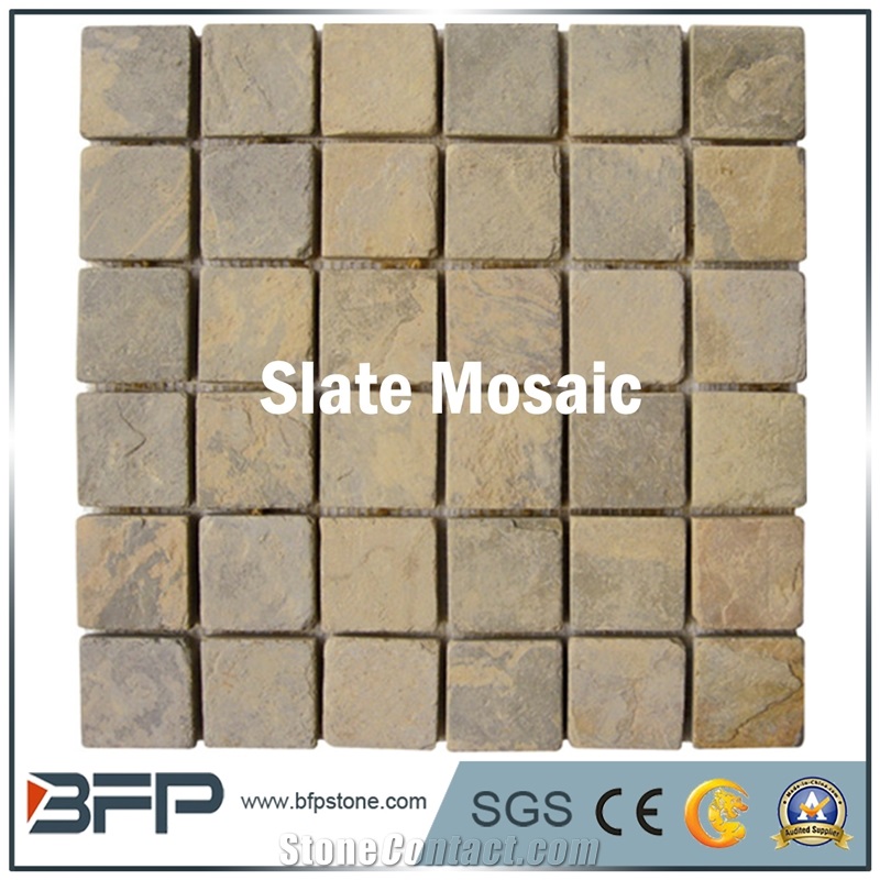 Slate Wall Mosaic, Tile Mosaic, Mosaic Tile, Mosaic Pattern