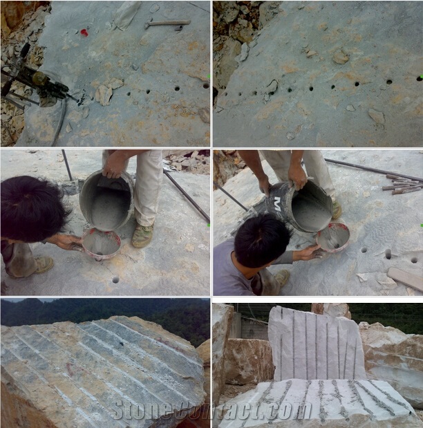 Stone Cracking Powder Expansive Mortar for Quarrying
