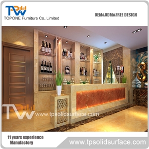 artificial marble Bar Counter Set Professional Price