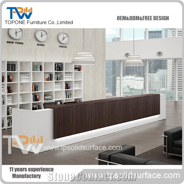 Black Wholesale Reception Desk Furniture
