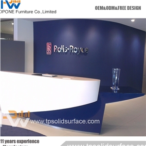 Cheap Price Custom Fast Delivery Hair Salon Reception Counter