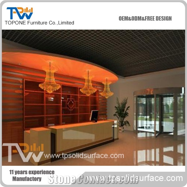 Cheap Price Custom Fast Delivery Hair Salon Reception Counter