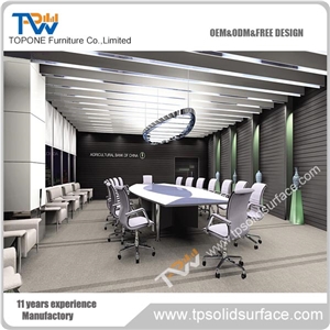China Factory Price Directly High Quality Composit Stone Tabletop / Artificial Stone Table Desk Desktop