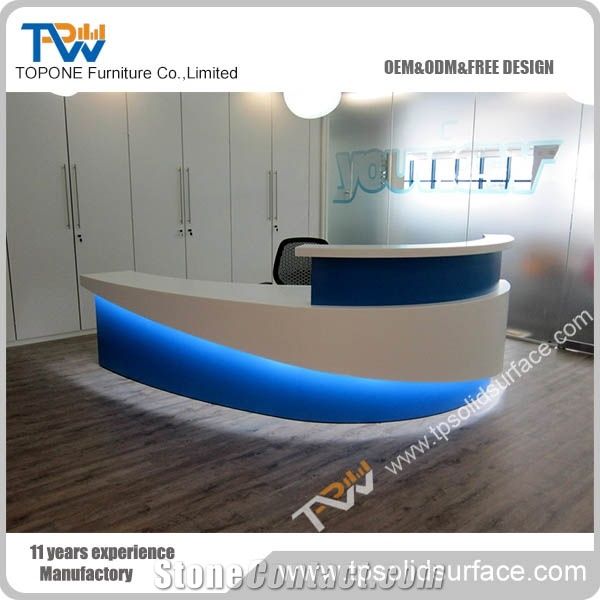Cnc Carving Inside Lighting Pattern Solid Surface/Man-Made Stone Solid Surface Boutique Reception Deskcnc Carving Inside Lighting Pattern Solid Surface/Man-Made Stone Solid Surface Boutique Reception